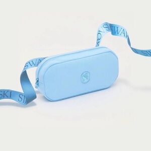 NIB SWAROVSKI Puffy Pouch in Blue (Item#5723302)